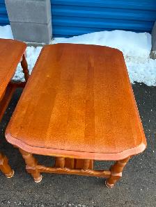 Solid Wood Matching Side Tables - Photo 7