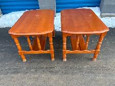 Solid Wood Matching Side Tables - Photo 9