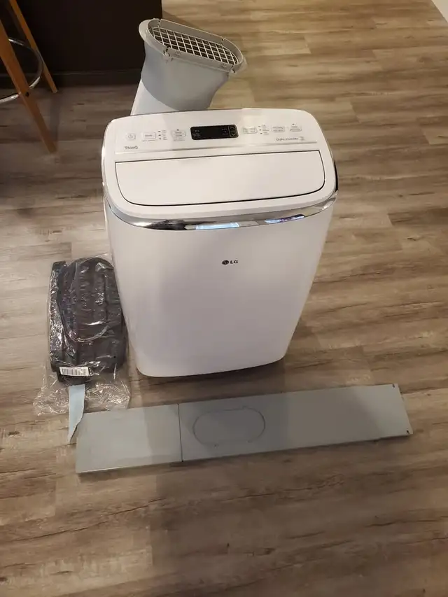 L G Portable Air Conditioner,10,000 BTU,Smart Wi-fi,with Remote
