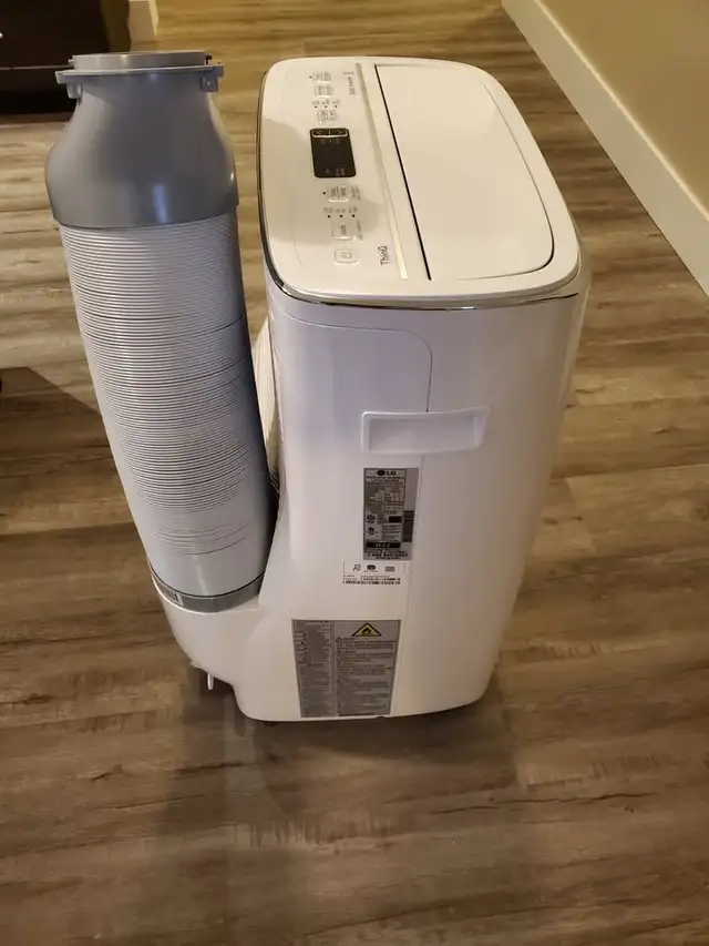 L G Portable Air Conditioner,10,000 BTU,Smart Wi-fi,with Remote - Photo 3