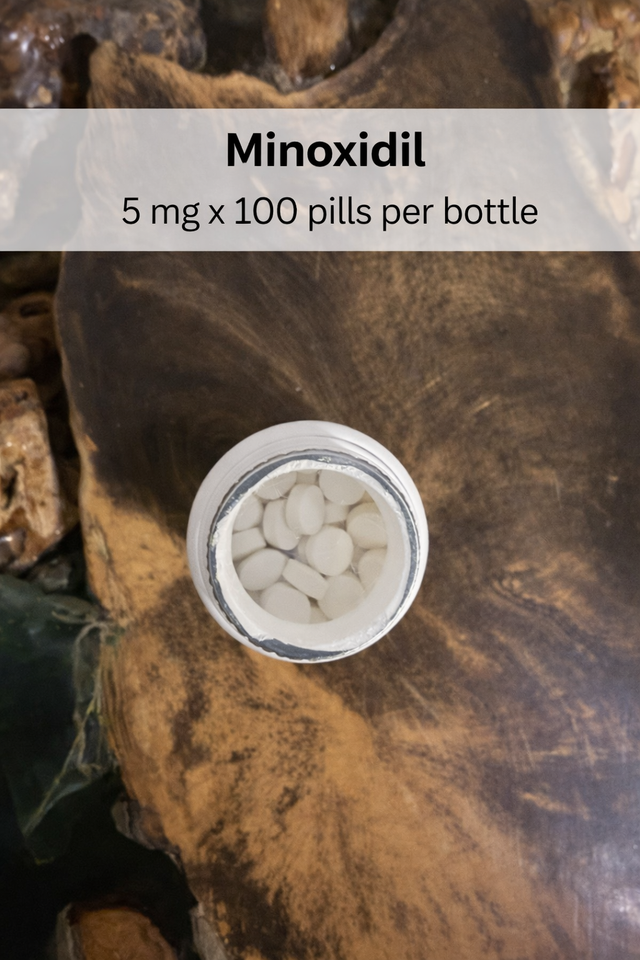 Minoxidil Oral 5mg x 100 Tablets. 40-60% Better than Topical - Photo 2