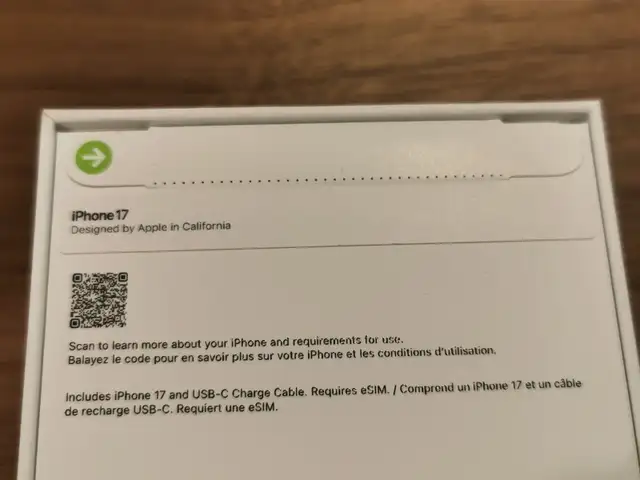 Brand New in Box iPhone 17 for Sale 256GB/Mist Blue - Photo 3