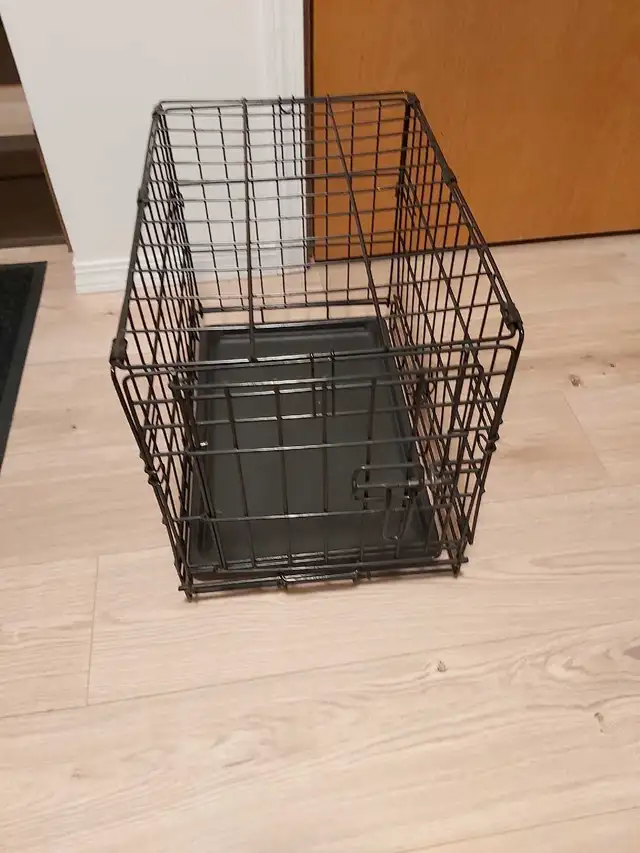 small metal crate