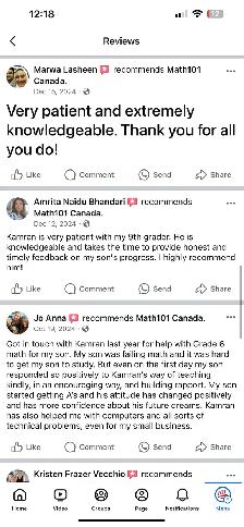 MATH TUTOR - ONTARIO CURRICULUM - $30/hr - Photo 5