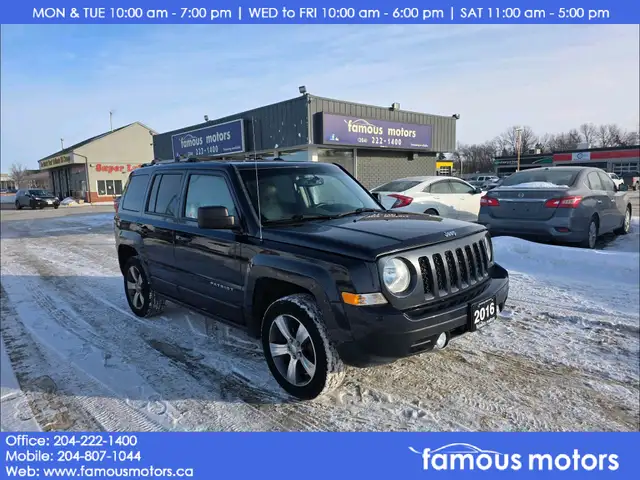 2016 Jeep Patriot 4WD 4dr High Altitude