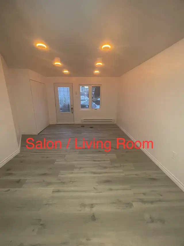 4 ½  à louer  sous-sol / 4 ½  for rent basement - Photo 3