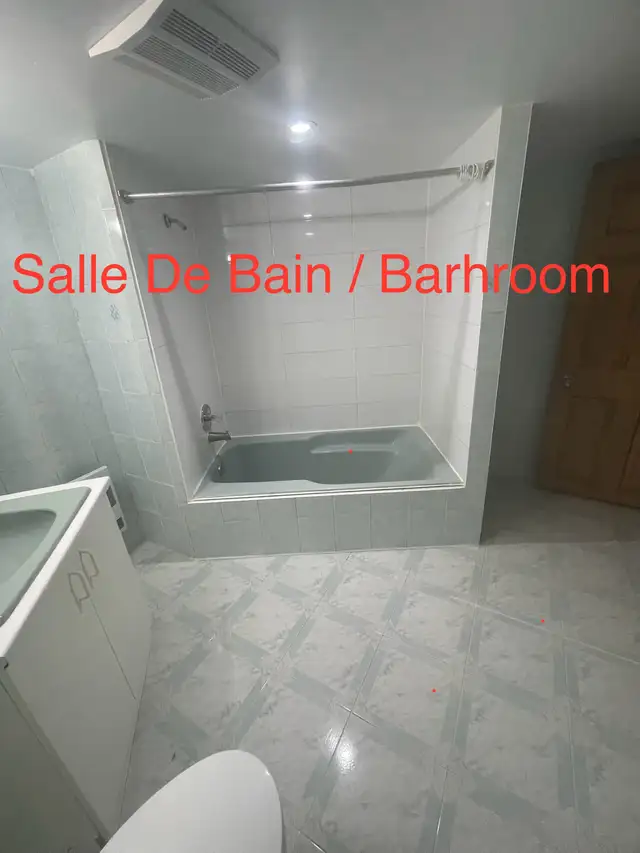 4 ½  à louer  sous-sol / 4 ½  for rent basement - Photo 7