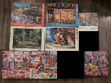 1000 Piece Jigsaw Puzzles - $10 each or 2 for $15