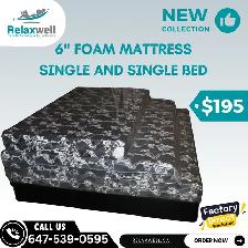 Foam Mattress and single Bed : Combo Offer