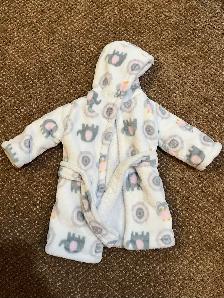 Girls size 12  month house coat