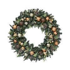 48' Led Decorated Wreath