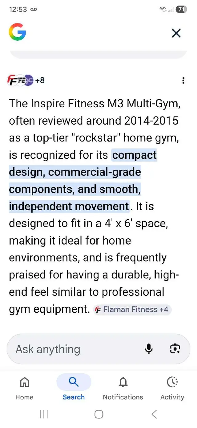 M3 Inspire Home Gym - Photo 9