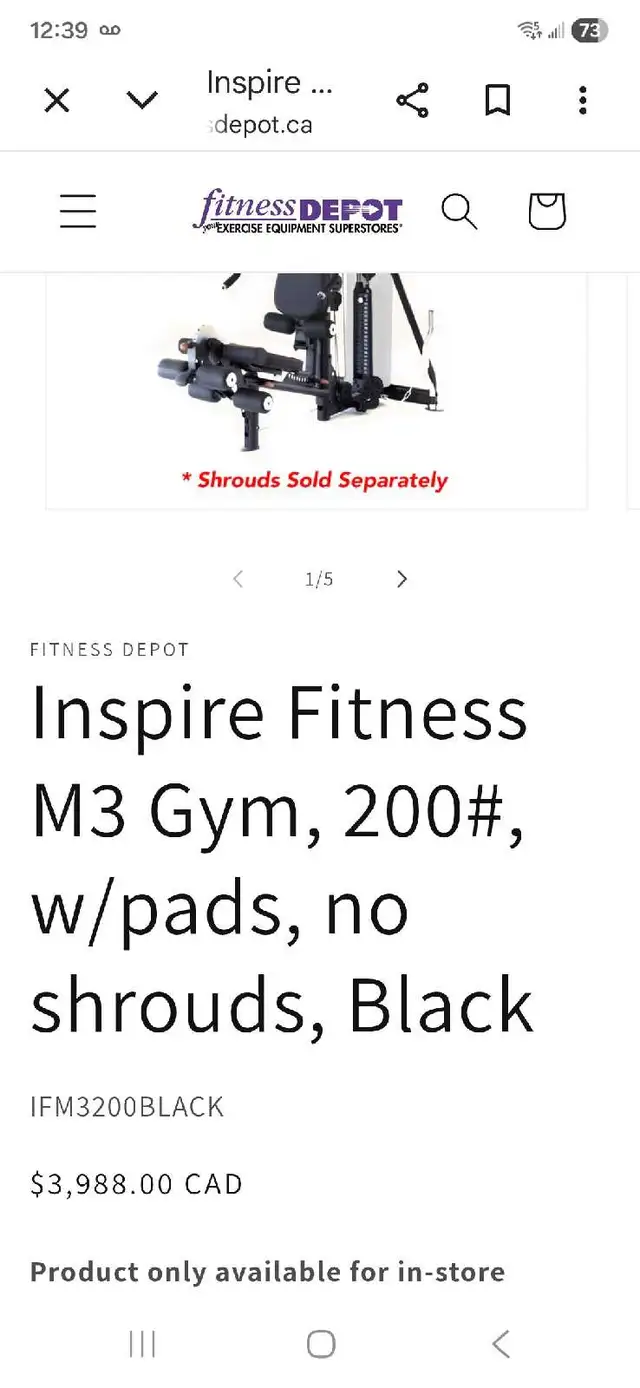M3 Inspire Home Gym - Photo 10