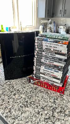 PS3 with Games