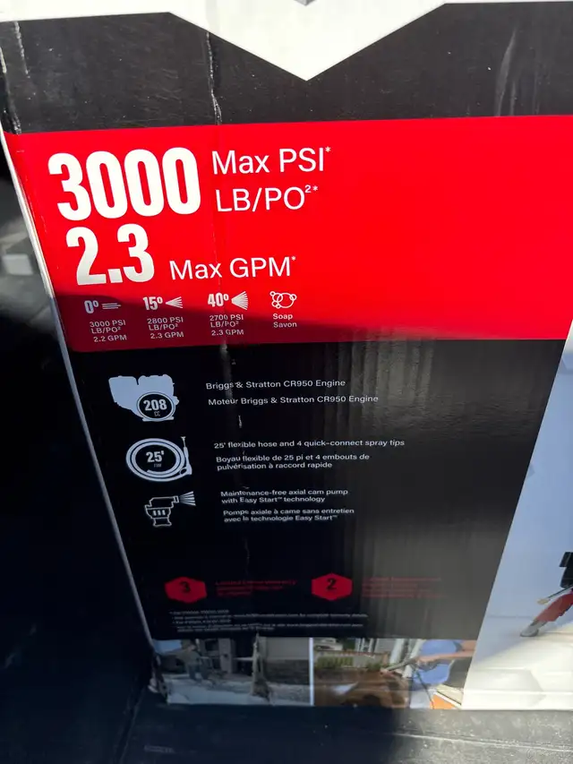 Briggs & Stratton Pressure Washer - Photo 2