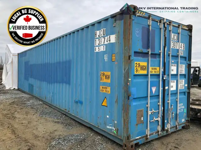 Used 40ft Shipping Containers | High Cube & Standard | Sea Cans - Photo 3