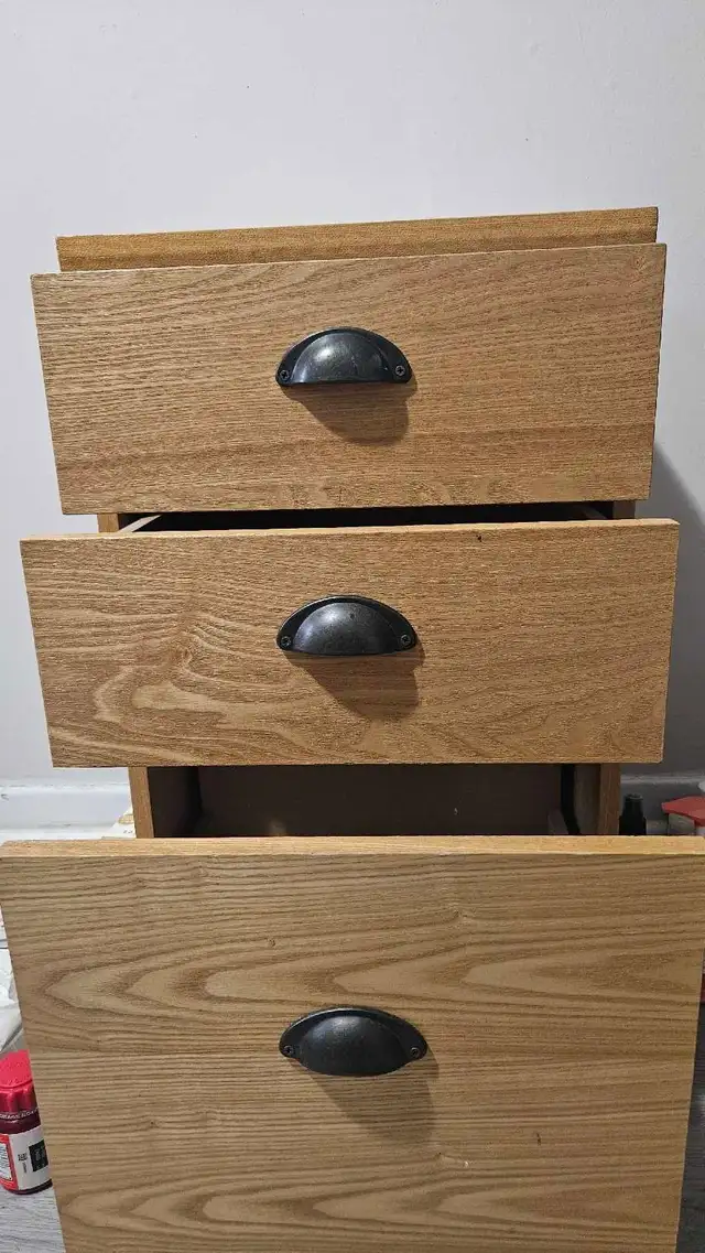 Twin Bed   Mattress   3-Drawer Nightstand - Photo 2