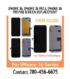 IPHONE 16 SERIES SCREEN REPLACEMENT(16,16 PLUS,16 PRO,16 PRO MAX
