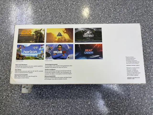 Meta Quest 2 128GB VR Headset Boxed - Photo 3