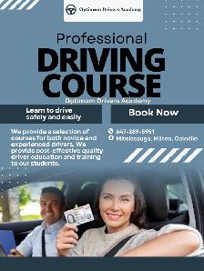 Driving Lessons (Winter Promotion) Mississauga