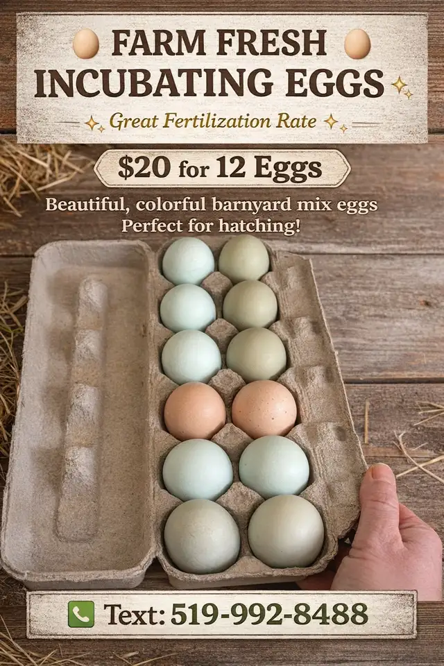 incubating chicken eggs