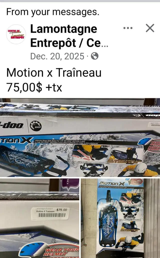 KIDS SNOW SLEDS( SKI-DOO MOTION X) - Photo 7