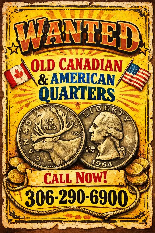 Wanted old quarters call anytime