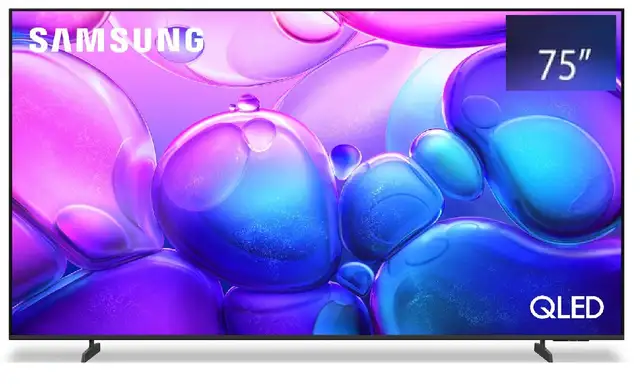 samsung-Q LED TV 75'smart-4k-uhd-wifi-inbox-warranty.$799.no tax