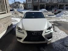 2016 Lexus IS 300 AWD Premium – Pearl White | $25,000 SAFETIED