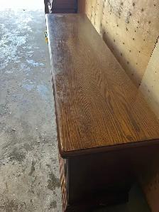 Free delivery used antique Wooden Dresser - Photo 4