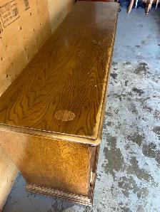 Free delivery used antique Wooden Dresser - Photo 5