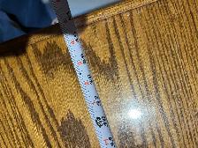 Free delivery used Oak Dining Table with 4 Chairs - Photo 9