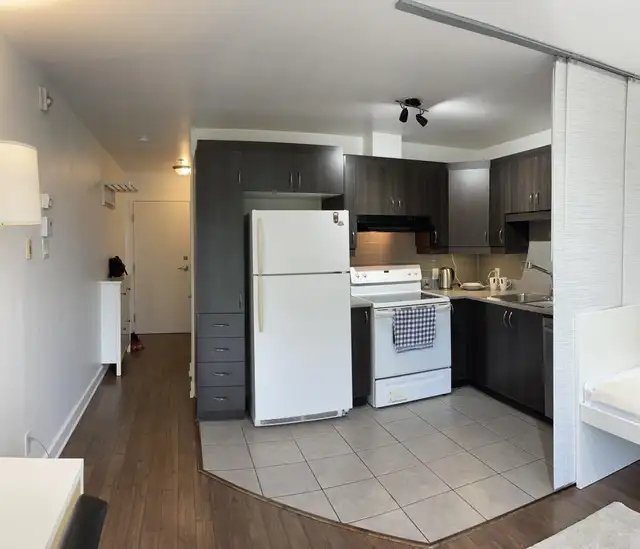 Studio near metro Angrignon with private yard - Photo 8