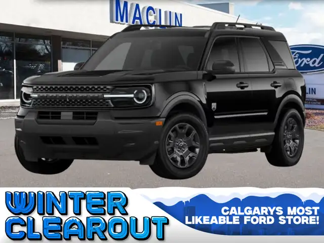 2026 Ford Bronco Sport BIG BEND | BLACK APPEARANCE PACKAGE |