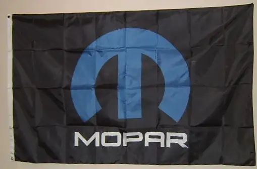 NEW Outdoor/indoor Mopar Flag / sign 3ft X 5ft