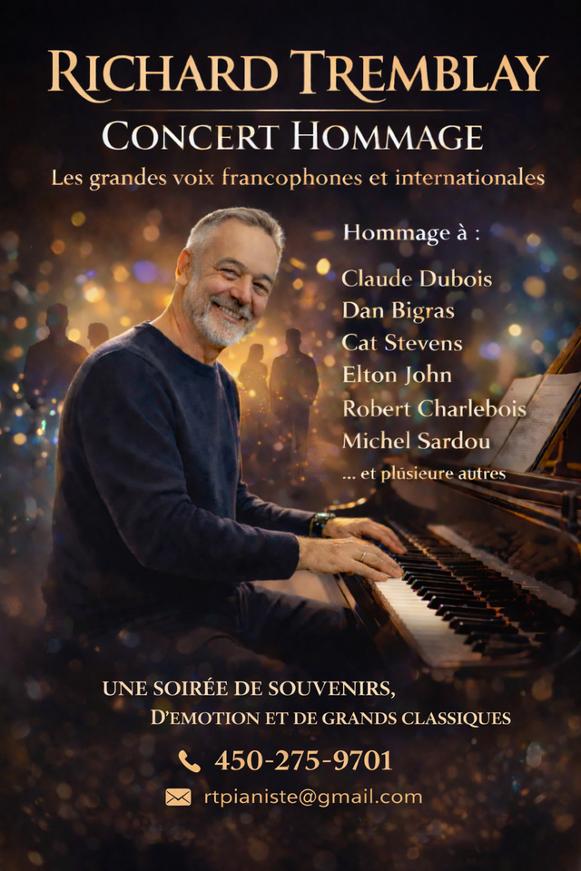 PIANISTE – CONCERT HOMMAGE | RPA • RESTAURANTS • ÉVÉNEMENTS