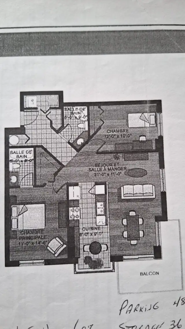 Condo 4 ½  a Saint-Leonard - Photo 2