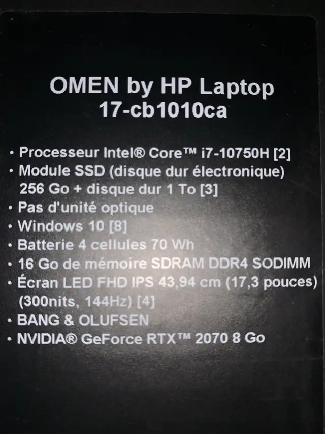 Brand New HP Omen Gaming Laptop - Photo 3