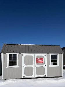 10x16 Lofted Barn - Old Hickory Buildings