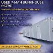 7-Man Bunkhouse (Nestie) – Workforce / Camp Trailer – $35,000