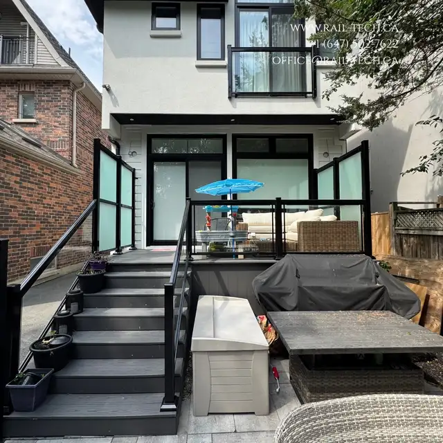 ALUMINUM AND GLASS RAILINGS - Photo 4