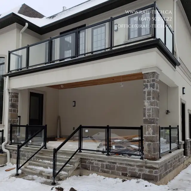 ALUMINUM AND GLASS RAILINGS - Photo 5