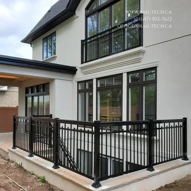 ALUMINUM AND GLASS RAILINGS - Photo 6