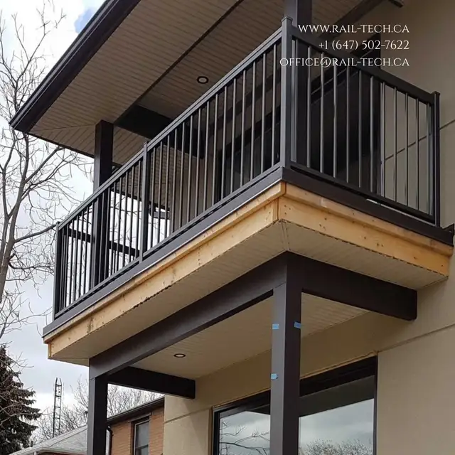 ALUMINUM AND GLASS RAILINGS - Photo 9