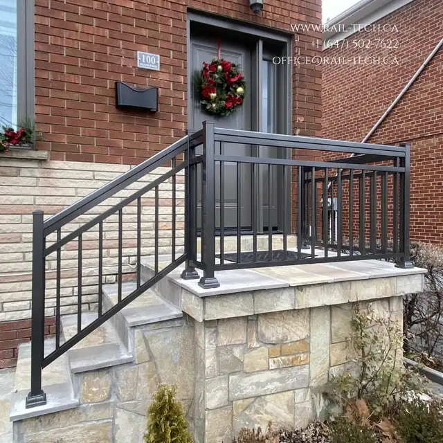 ALUMINUM AND GLASS RAILINGS - Photo 10