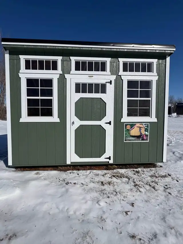 8x12 Single Slope - Old Hickory Buildings