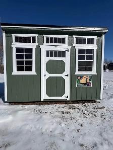 8x12 Single Slope - Old Hickory Buildings