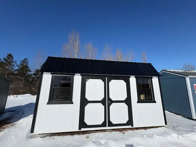 10x16 Lofted Barn - Old Hickory Buildings