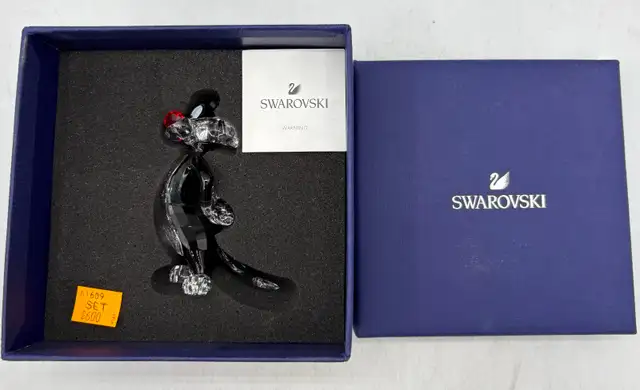 Swarovski Crystal Sylvester & Tweety Figurine SET with Boxes - Photo 9