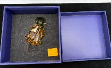 Swarovski Crystal Yoda Star Wars Figurine with Box - Photo 5